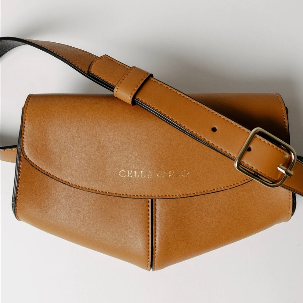 Tan Belt Bag (Genuine Leather)